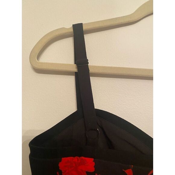 Anthropologie -Floral Sweetheart Pencil Dress -size 2 - Picture 5 of 9